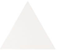 Настенная плитка Equipe Scale Triangolo White, 10.8x12.4, моноколор, белая, глянцевая