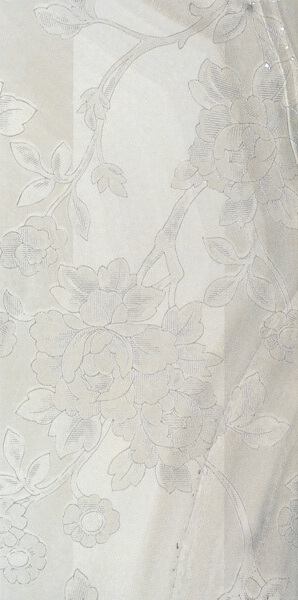 Декор Cavalli Agata Kimono Cromato Azzurro Lapp, 30x60, под оникс, серый, лаппатированный