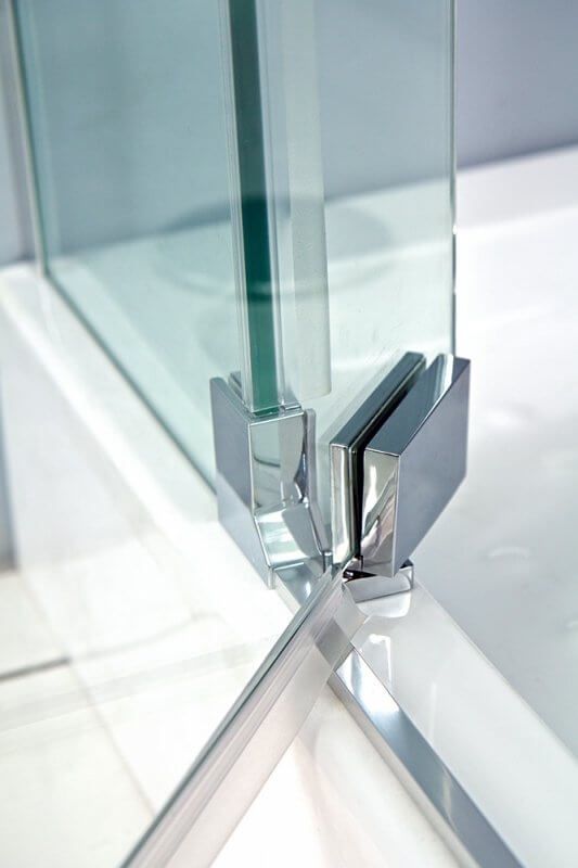 Душевая дверь в нишу Cezares SLIDER-B-1-80/90-C-Cr