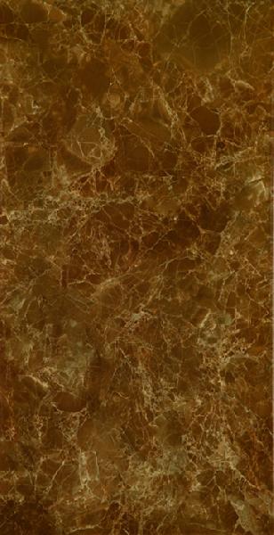 Настенная плитка Saloni Talisman Marron, 31x60, под мрамор, коричневая, глянцевая