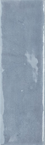 Настенная плитка Wow Colour Notes Viola, 4x12.5, под майолику, голубая, глянцевая