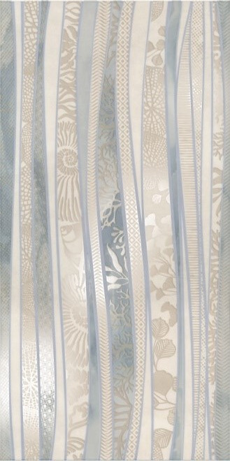 Декор Kerama Marazzi Маритимос Обрезной HGD\A375\11144R, 30x60, под бетон, голубой, глянцевый