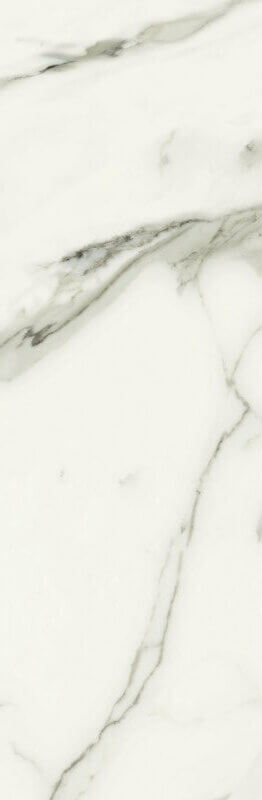Настенная плитка Baldocer Patmos, 40x120, под мрамор, белая, глянцевая