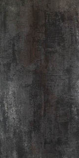 Керамогранит Tau Ceramica Corten B, 60x120, под металл, чёрный, матовый