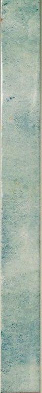Настенная плитка Sadon Colors Acquamarine, 4.8x45, под майолику, голубая, глянцевая