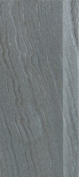 Бордюр Cavalli Agata Alzata Nero, 15x30, под оникс, антрацит, лаппатированный