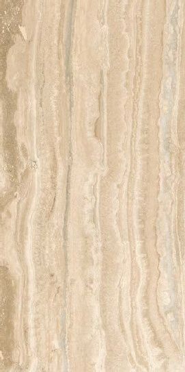 Керамогранит Sant'Agostino Via Appia Vein Cut Beige Kry, 30x60, под камень, бежевый, глянцевый