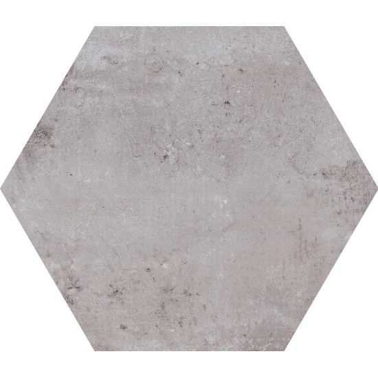 Керамогранит Fioranese Ceramica Heritage Exagona Grey, 34.5x40, под бетон, серый, матовый