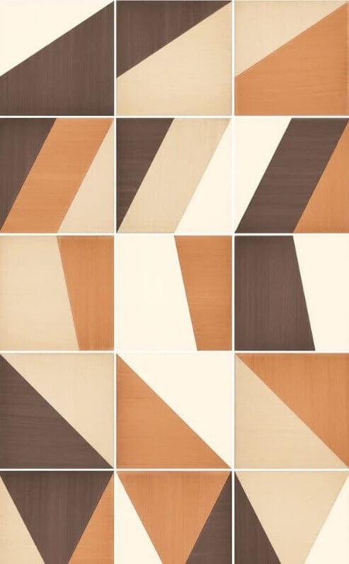 Керамогранит Bardelli Tangram 1, 20x20, геометрия, бежевый, сатинированный