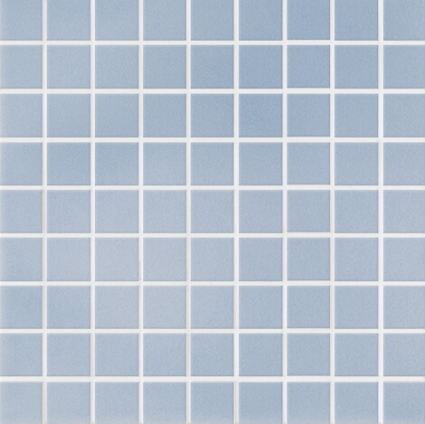 Мозаика Ceramica Grazia Essenze Mosaico  Genziana, 30x30, моноколор, серая, глянцевая