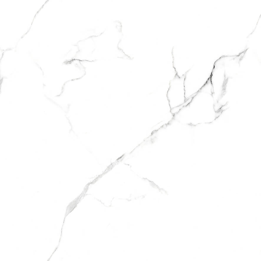 Керамогранит Ceradim Statuario Wonderful Белый Полированный, 60x60, под мрамор, белый, полированный