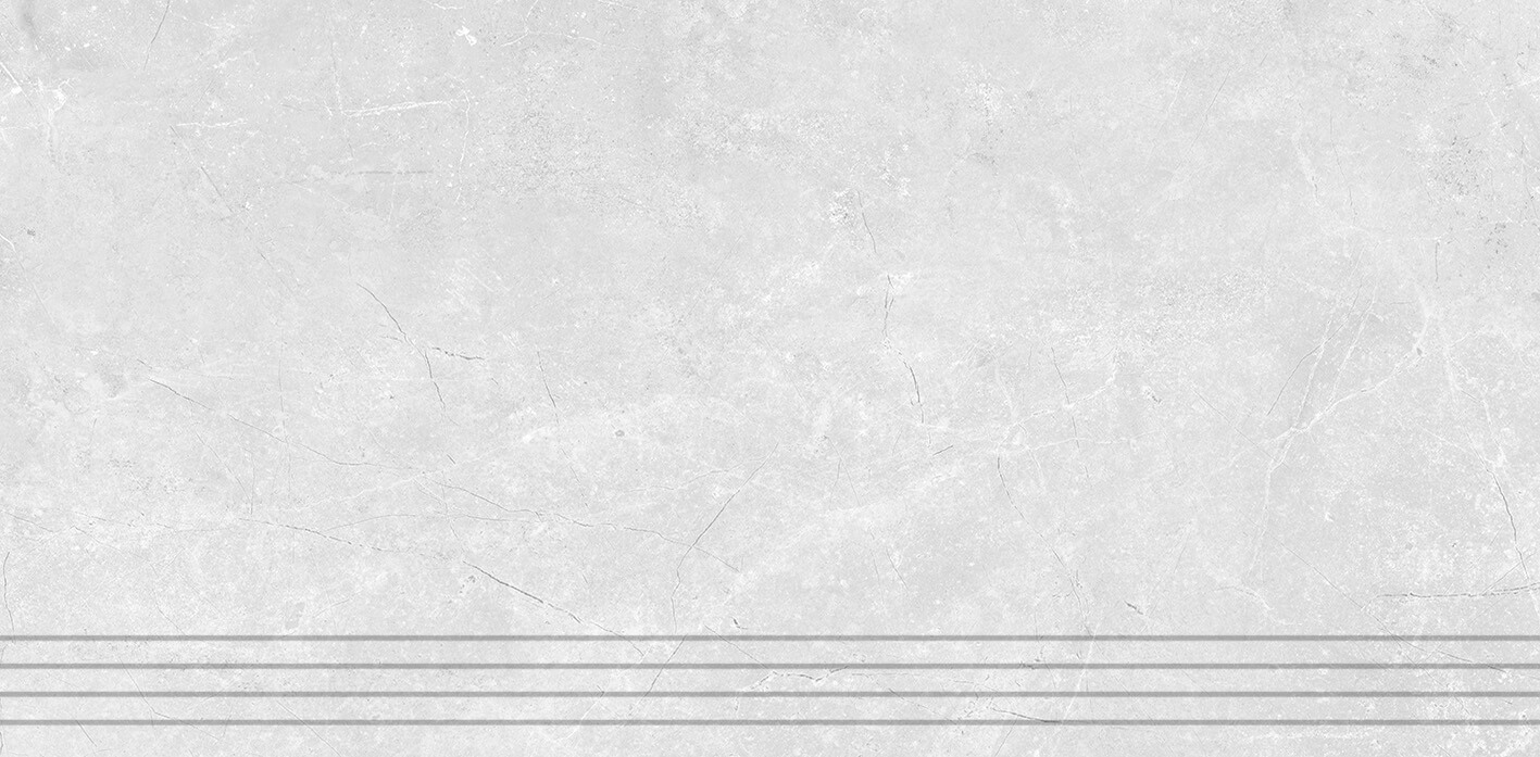 Ступень Керамин Скальд 7, 29.5x60, под камень, серая, матовая