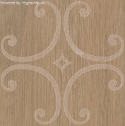 Вставка Cisa Mywood Tozz. Mix Nut, 20x20, под обои, бежевая, лаппатированная