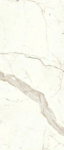 Настенная плитка Atlas Concorde Marvel Shine Calacatta Prestigio  Silk, 50x120, под мрамор, белая, сатинированная