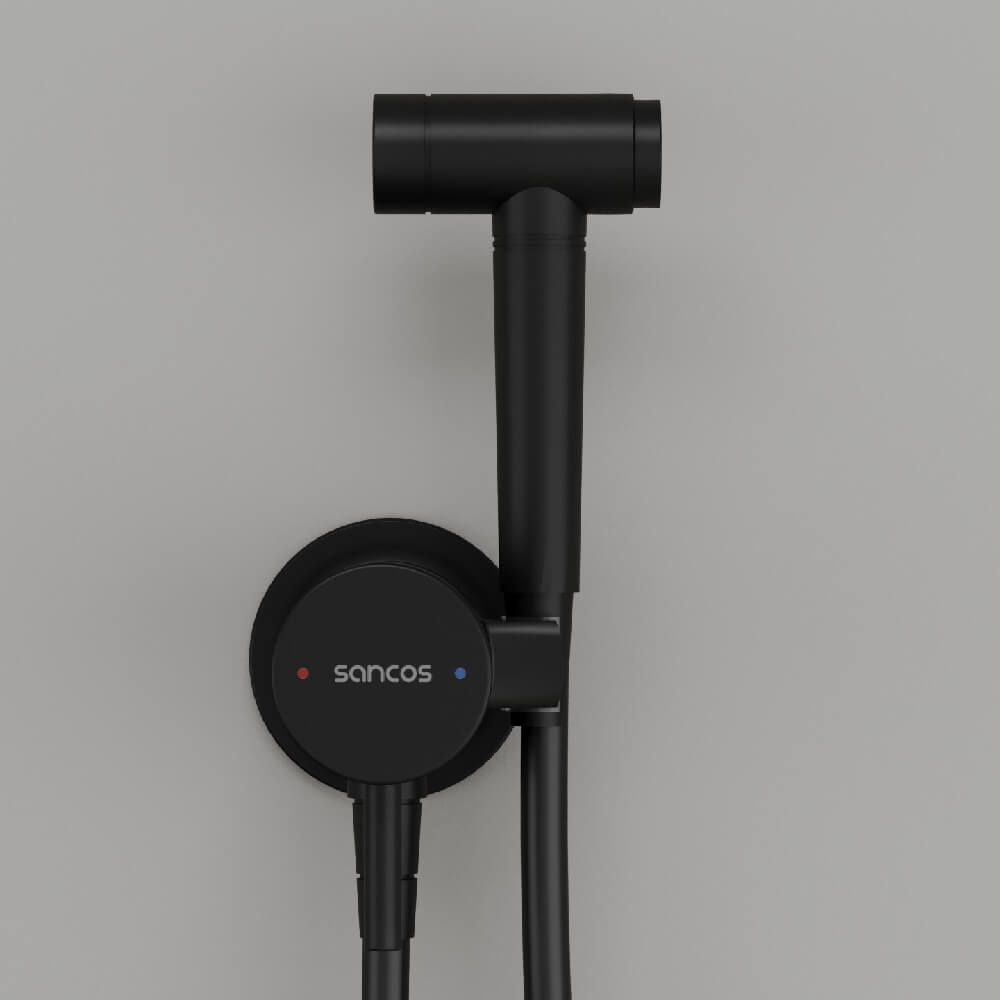 Гигиенический душ Sancos Atom SC2001MB чёрный