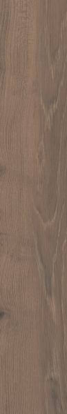 Керамогранит Paradyz Wildland Dark, 14.8x89.8, под дерево, коричневый, фактурный