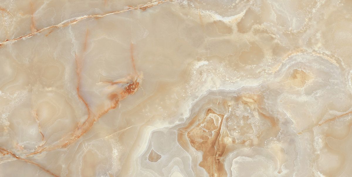 FLORIM-Creative Onyx&More Magnum Керамогранит неглазурованный (UGL) Golden Onyx 120x280 полированный