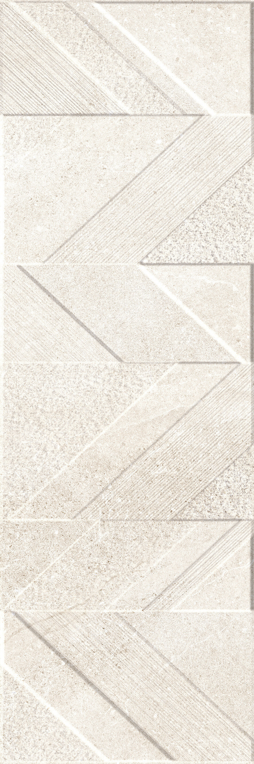 Настенная плитка Ibero Lune Concept Beige MATE, 30x90, под камень, бежевая, рельефная