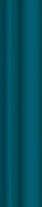 Бордюр Kerama Marazzi Клемансо Багет Граньяно бирюзовый, 3x15, моноколор, голубой, глянцевый