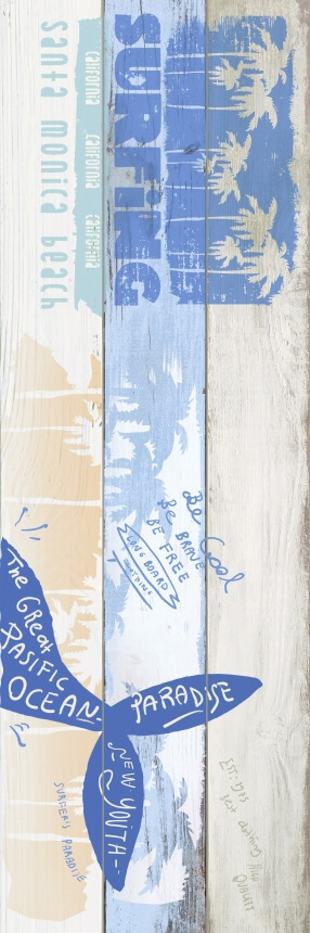 Декор LB-Ceramics Ящики 1664-0176, 20x60, морская тематика, мультиколор, матовый