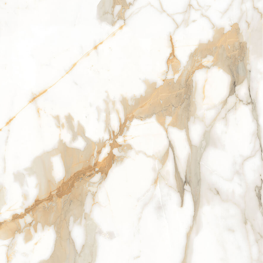 Керамогранит Ceradim Calacatta Superior Белый Полированный, 60x60, под мрамор, белый, полированный