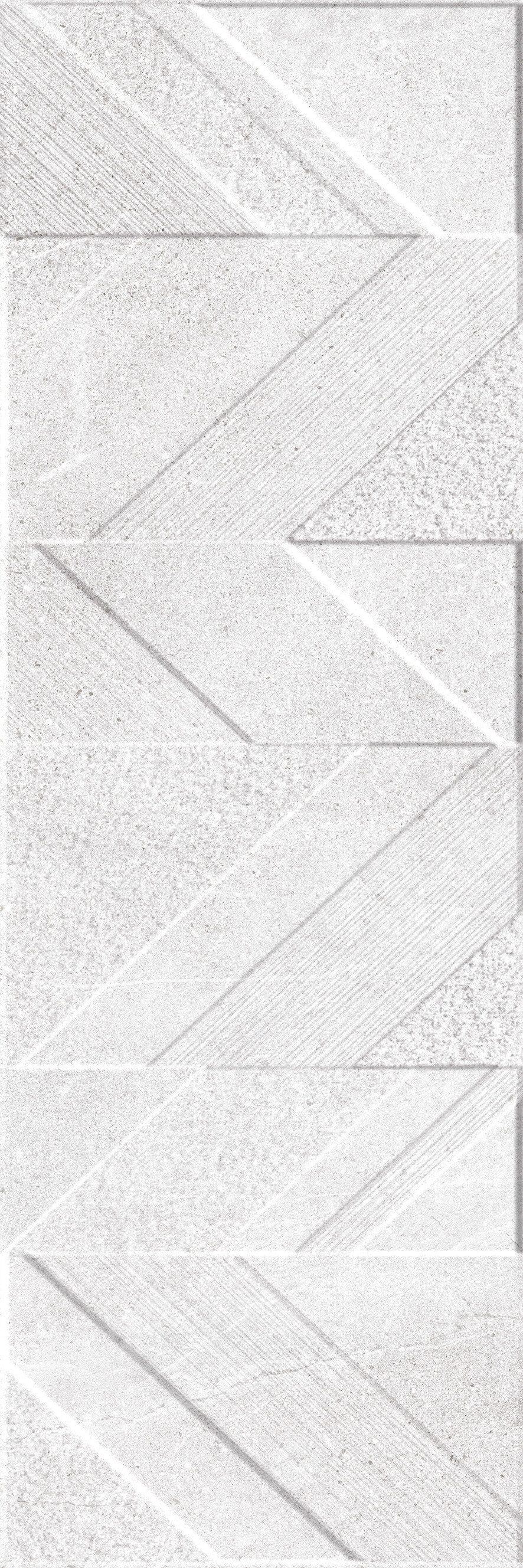 Настенная плитка Ibero Lune Concept Ice MATE, 30x90, под камень, серая, рельефная