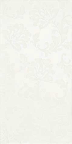 Настенная плитка Piemme Boiserie Ricamo Bianco, 30x60.2, под обои, белая, матовая