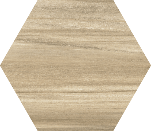 Керамогранит APE Work Hexawork W Natural, 18.2x21, под дерево, бежевый, матовый