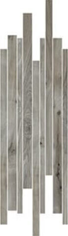 Декор Hi-Wood of Cerim Smoke Grey Mod. Lis. Sfal. Luc, 15x40, под дерево, серый, полированный