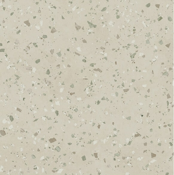 Керамогранит Apavisa South Green Natural, 59.55x59.55, имитация терраццо, бежевый, матовый