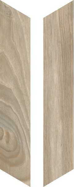 Керамогранит RHS-Rondine Woodie Brown Chevron, 7.5x45, под дерево, коричневый, матовый