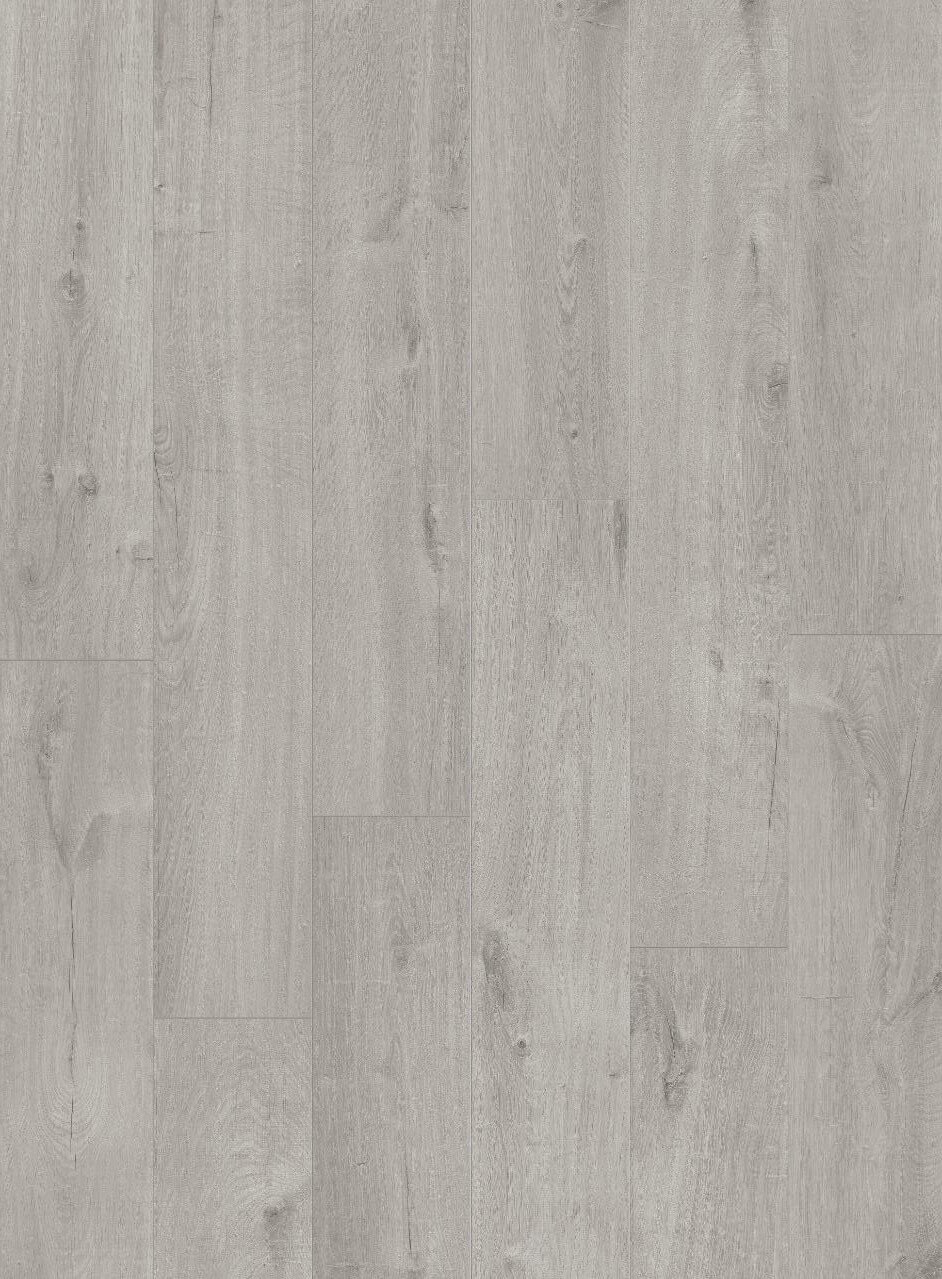 Кварц-винил Quick-Step Pulse Click Дуб хлопковый светло-серый PUCL40201