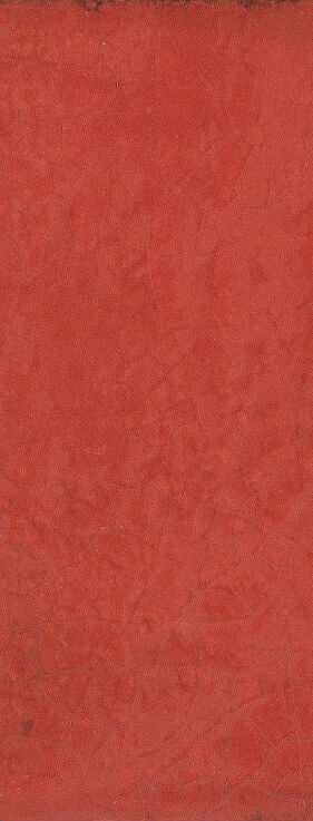 Настенная плитка Iris Maiolica Rosso, 10x30, моноколор, красная, глянцевая