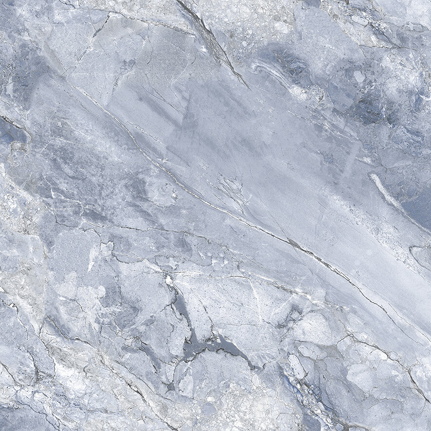 Керамогранит Ceradim Ocean Gorgeous Blue Голубой Полированный, 60x60, под камень, голубой, полированный