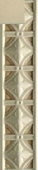 Бордюр Ceramica Grazia Essenze Neoclassico  Gelsomino, 6x26, под обои, бежевый, глянцевый