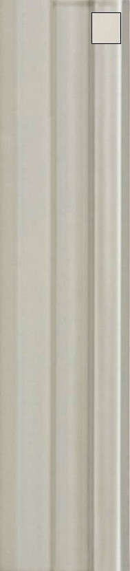 Бордюр Ceramica Grazia New Classic Toro Stone, 5.5x26, под обои, серый, глянцевый