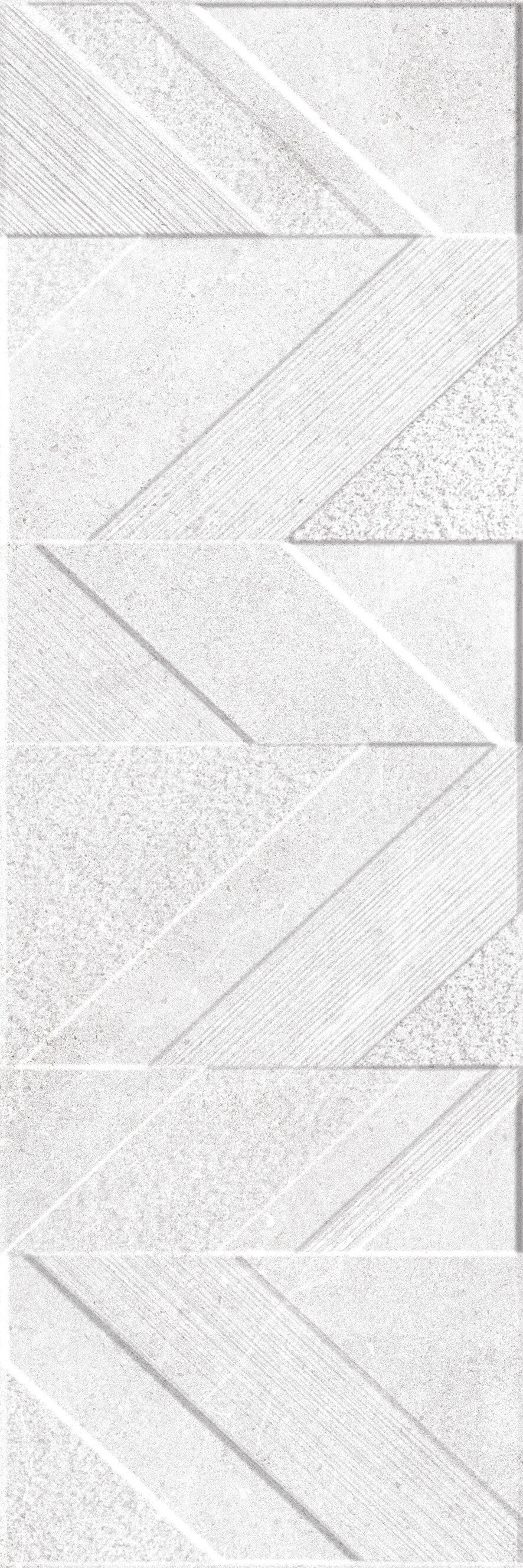 Настенная плитка Ibero Lune Concept Ice MATE, 30x90, под камень, серая, рельефная