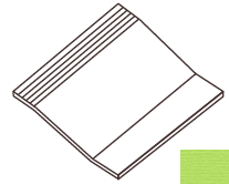 Спецэлемент CE.SI. Antislip Lineare Doccia Torno, 10x10, моноколор, зелёный, противоскользящий