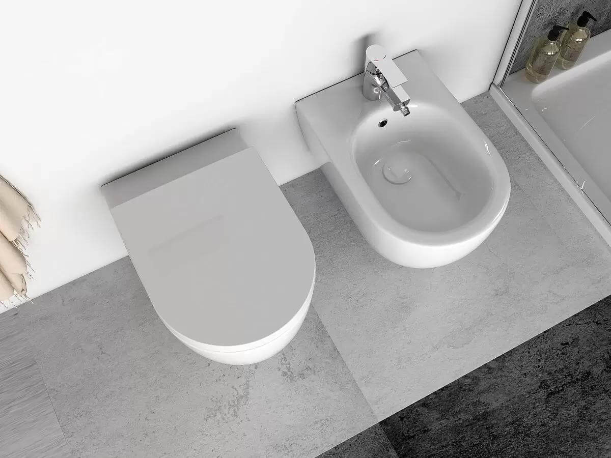 Биде подвесное Isvea Infinity 10NF41001SV, белый