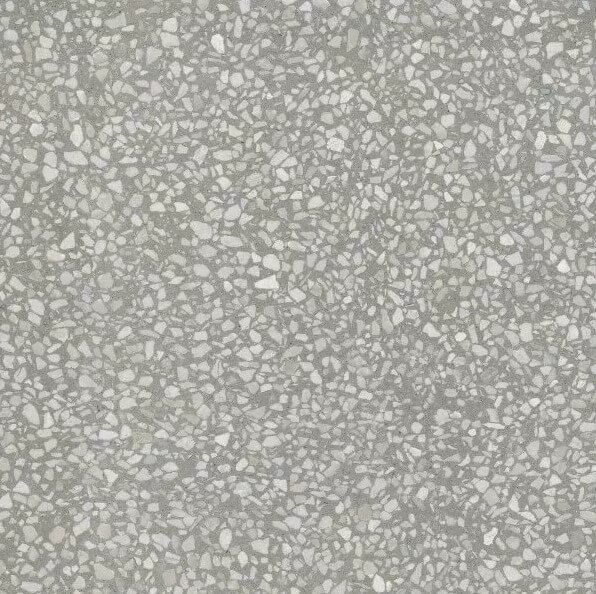 Керамогранит Porcelanite Dos Obi 1855 Ceniza Ret, 100x100, имитация терраццо, серый, матовый