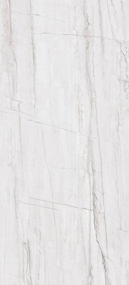 Керамогранит Ariana Ceramica Nobile Montblanc Lux, 60x120, под камень, белый, полированный