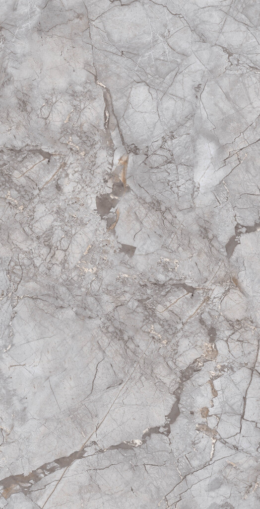 Керамогранит Onlygres Marble MOG201, 60x120, под камень, серый, полированный