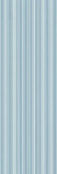 Настенная плитка Sant'Agostino Light Onda Azzurro, 20x60, под обои, голубая, глянцевая