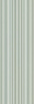 Настенная плитка Sant'Agostino Light Onda Verde, 20x60, под обои, зелёная, глянцевая