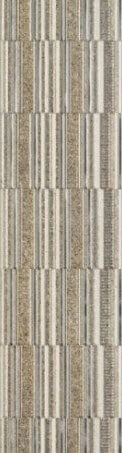 Декор Porcelanite Dos Serie 7514 Decor Gris Lineal Living, 25x75, геометрия, мультиколор, матовый