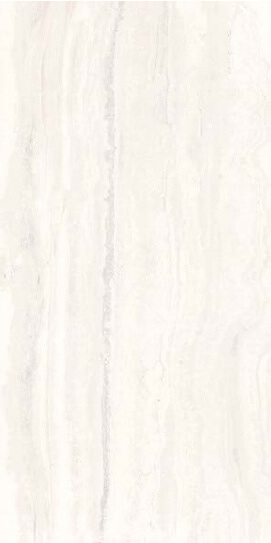 Керамогранит Sant'Agostino Via Appia Vein Cut White Kry, 30x60, под камень, бежевый, глянцевый