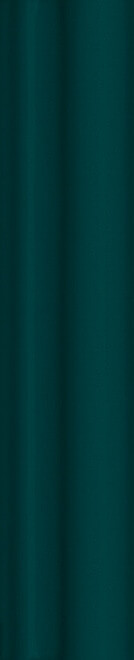 Бордюр Kerama Marazzi Клемансо Багет Граньяно зеленый темный, 3x15, моноколор, зелёный, глянцевый