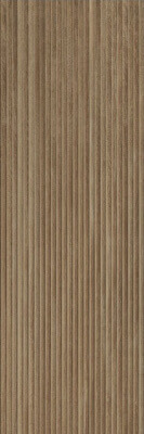 Настенная плитка Baldocer Larchwood IPE RECT., 30x90, под дерево, коричневая, рельефная