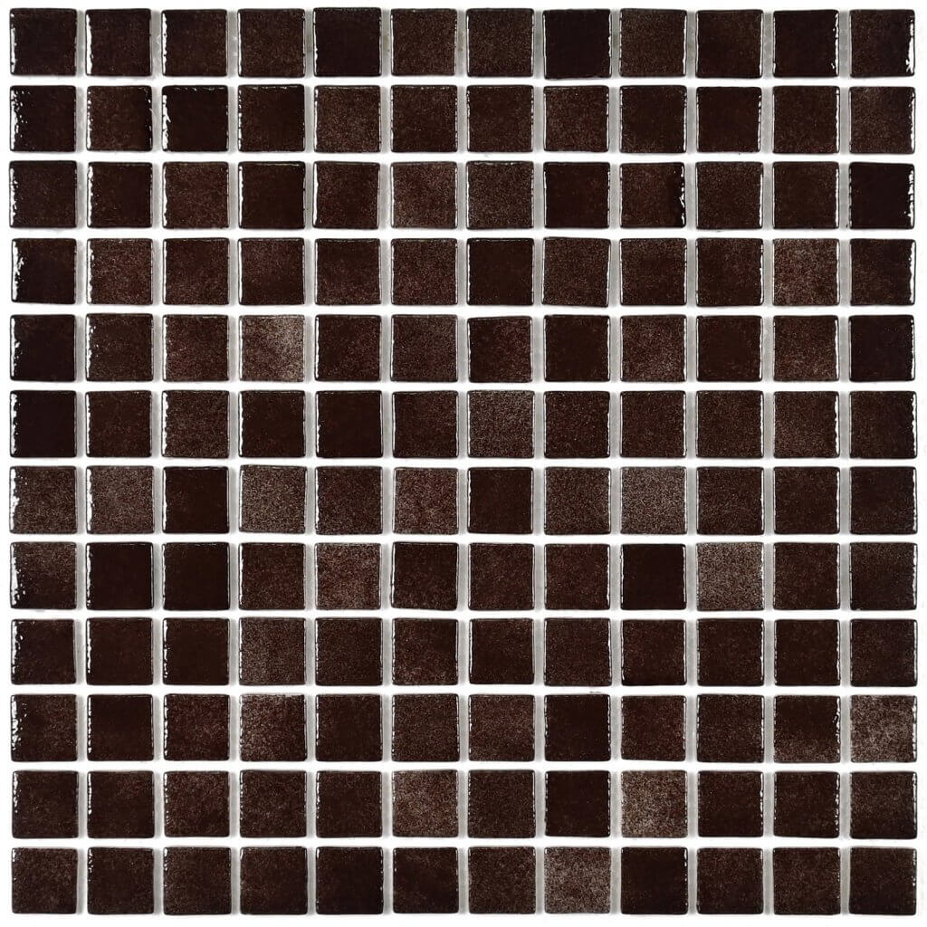 Мозаика Bonaparte Mosaics Atlantis Choko, 31.5x31.5, под камень, коричневая, глянцевая