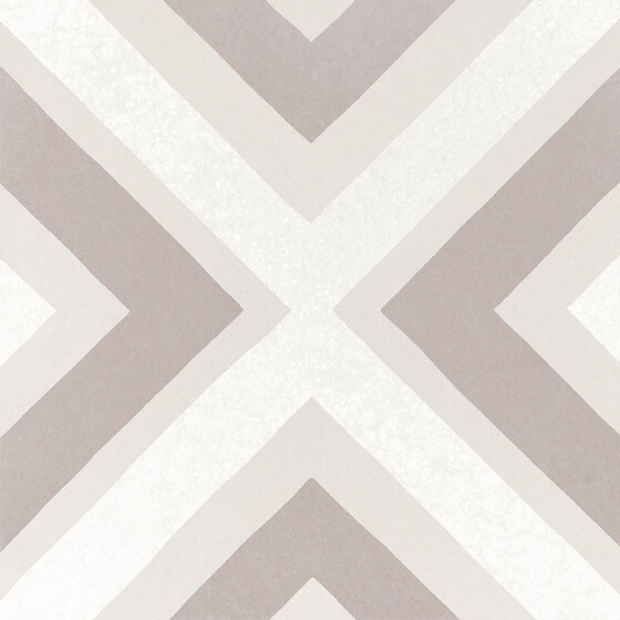 Керамогранит Equipe Caprice Deco Square Pastel, 20x20, геометрия, бежевый, матовый
